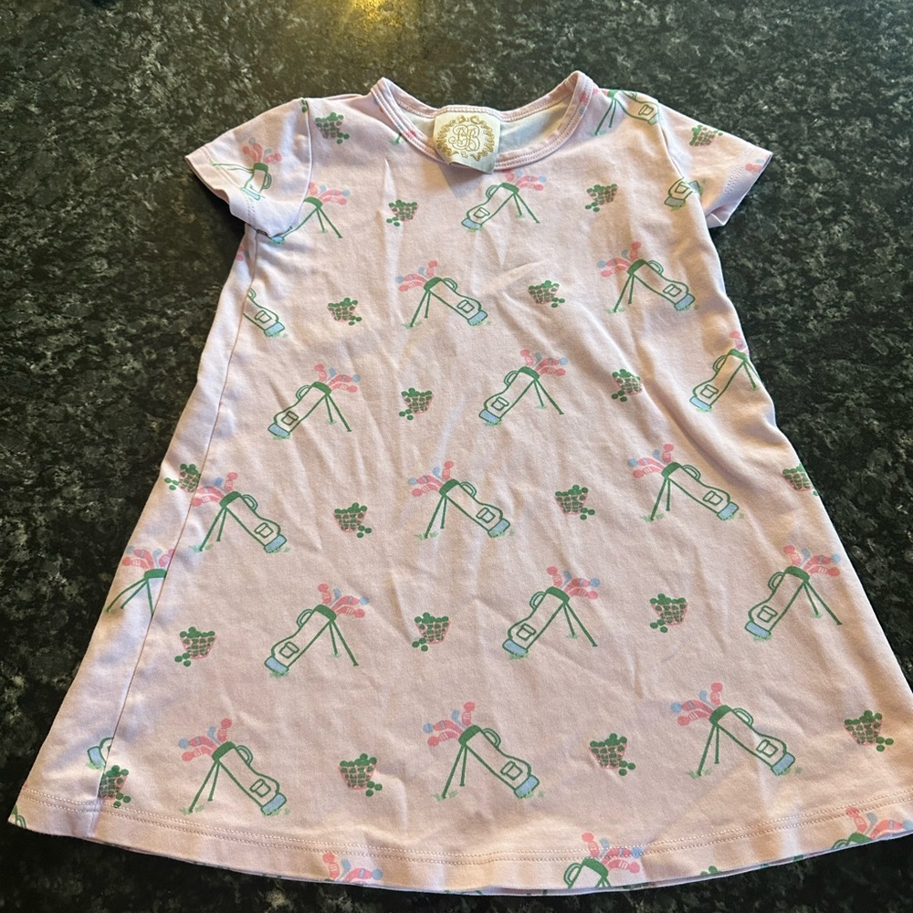 The Beaufort Bonnet Company 4T Golf Pattern Dress